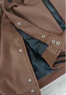 American Vintage High Street Baseball Jacket for Couples, Loose Fit Autumn/Winter Ins Trendy Brand Patchwork Embroidered Coat